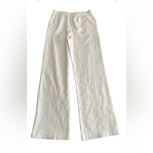 Zara Other - Zara Jogger Pants Men's XS Cream Wool Blend Wide Leg Elastic Waist Pull On Cozy